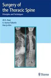 Book cover of Surgery of the Thoracic Spine by Unknown