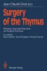 Book cover of Surgery of the Thymus by Marco Merlini