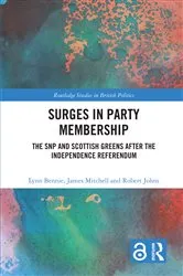 Book cover of Surges in Party Membership by Lynn Bennie