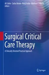 Book cover of Surgical Critical Care Therapy by Ali Salim
