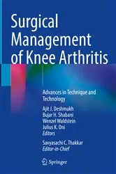 Book cover of Surgical Management of Knee Arthritis by Unknown