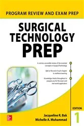 Book cover of Surgical Technology PREP by Jacqueline R. Bak