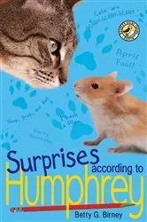 Book cover of Surprises According to Humphrey by Betty G. Birney