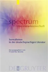 Book cover of Surrealismus in der deutschsprachigen Literatur by Friederike Reents