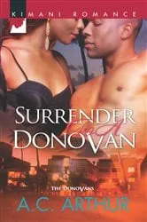 Book cover of Surrender to a Donovan by A.C. Arthur