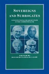 Book cover of Surrogates for the Sovereign by David Butler