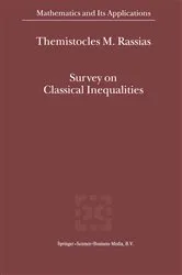 Book cover of Survey on Classical Inequalities by Unknown