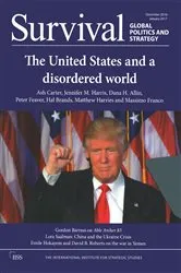 Book cover of Survival 58.6 by 0 The International Institute for Strategic Studies (IISS)