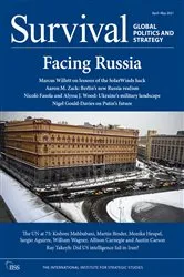 Book cover of Survival April–May 2021: Facing Russia by The International Institute for Strategic Studies (IISS)