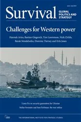 Book cover of Survival: June - July 2023 by The International Institute for Strategic Studies (IISS)