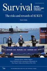 Book cover of Survival: October – November 2023 by The International Institute for Strategic Studies (IISS)