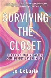 Book cover of Surviving the Closet by Jo DeLuzio