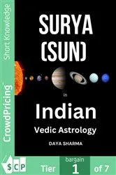 Book cover of Surya (Sun) in Indian Vedic Astrology by Daya Sharma