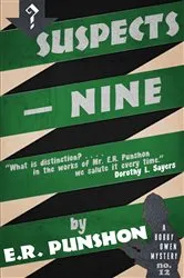 Book cover of Suspects—Nine by E.R. Punshon
