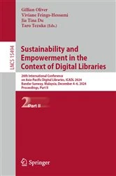 Book cover of Sustainability and Empowerment in the Context of Digital Libraries by Gillian Oliver