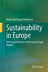 Book cover of Sustainability in Europe by Radka MacGregor PelikÃ¡novÃ¡