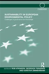 Book cover of Sustainability in European Environmental Policy by Rob Atkinson