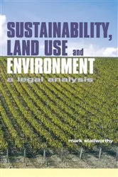 Book cover of Sustainability Land Use and the Environment by Unknown