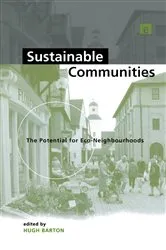 Book cover of Sustainable Communities by Hugh Barton