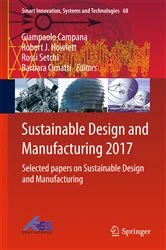 Book cover of Sustainable Design and Manufacturing 2017 by Giampaolo Campana