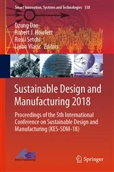 Book cover of Sustainable Design and Manufacturing 2018 by Dzung Dao