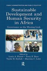 Book cover of Sustainable Development and Human Security in Africa by Louis A. Picard