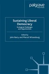 Book cover of Sustaining Liberal Democracy by M. Wissenburg