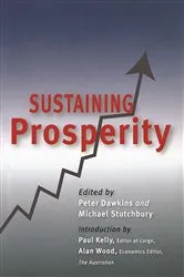Book cover of Sustaining Prosperity by Peter Dawkins