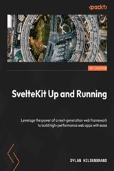 Book cover of SvelteKit Up and Running by Dylan Hildenbrand
