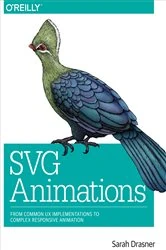 Book cover of SVG Animations by Sarah Drasner