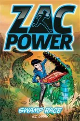 Book cover of Swamp Race by H.I. Larry