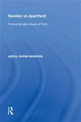 Book cover of Sweden vs Apartheid by Abdul Karim Bangura