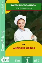 Book cover of Swedish Cookbook for Food Lovers by Angelina Garcia