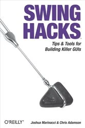 Book cover of Swing Hacks by Joshua Marinacci