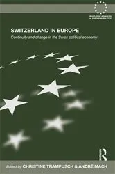 Book cover of Switzerland in Europe by Christine Trampusch