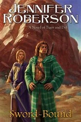 Book cover of Sword-Bound by Jennifer Roberson