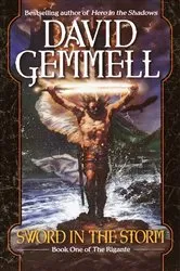 Book cover of Sword in the Storm by David Gemmell