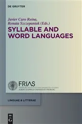 Book cover of Syllable and Word Languages by Javier Caro Reina