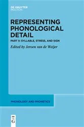 Book cover of Syllable, Stress, and Sign by Jeroen van de Weijer