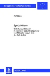Book cover of Symbol Gitarre by Rolf Bäcker