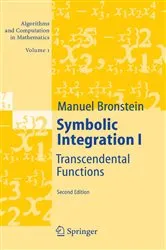 Book cover of Symbolic Integration I (2nd ed.) by Manuel Bronstein