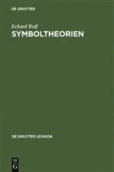 Book cover of Symboltheorien by Unknown