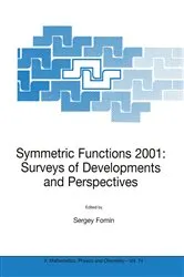 Book cover of Symmetric Functions 2001: Surveys of Developments and Perspectives by Sergey Fomin