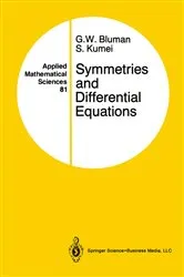 Book cover of Symmetries and Differential Equations by Unknown
