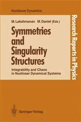 Book cover of Symmetries and Singularity Structures by Muthuswamy Lakshmanan
