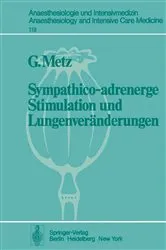 Book cover of Sympathico-adrenerge Stimulation und Lungenveränderungen by G. de Metz