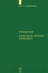 Book cover of Synagoge by Ian C. Cunningham