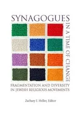 Book cover of Synagogues in a Time of Change by Zachary I. Heller