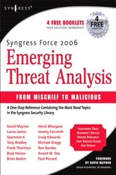 Book cover of Syngress Force Emerging Threat Analysis by Robert Graham