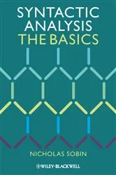 Book cover of Syntactic Analysis by Nicholas Sobin